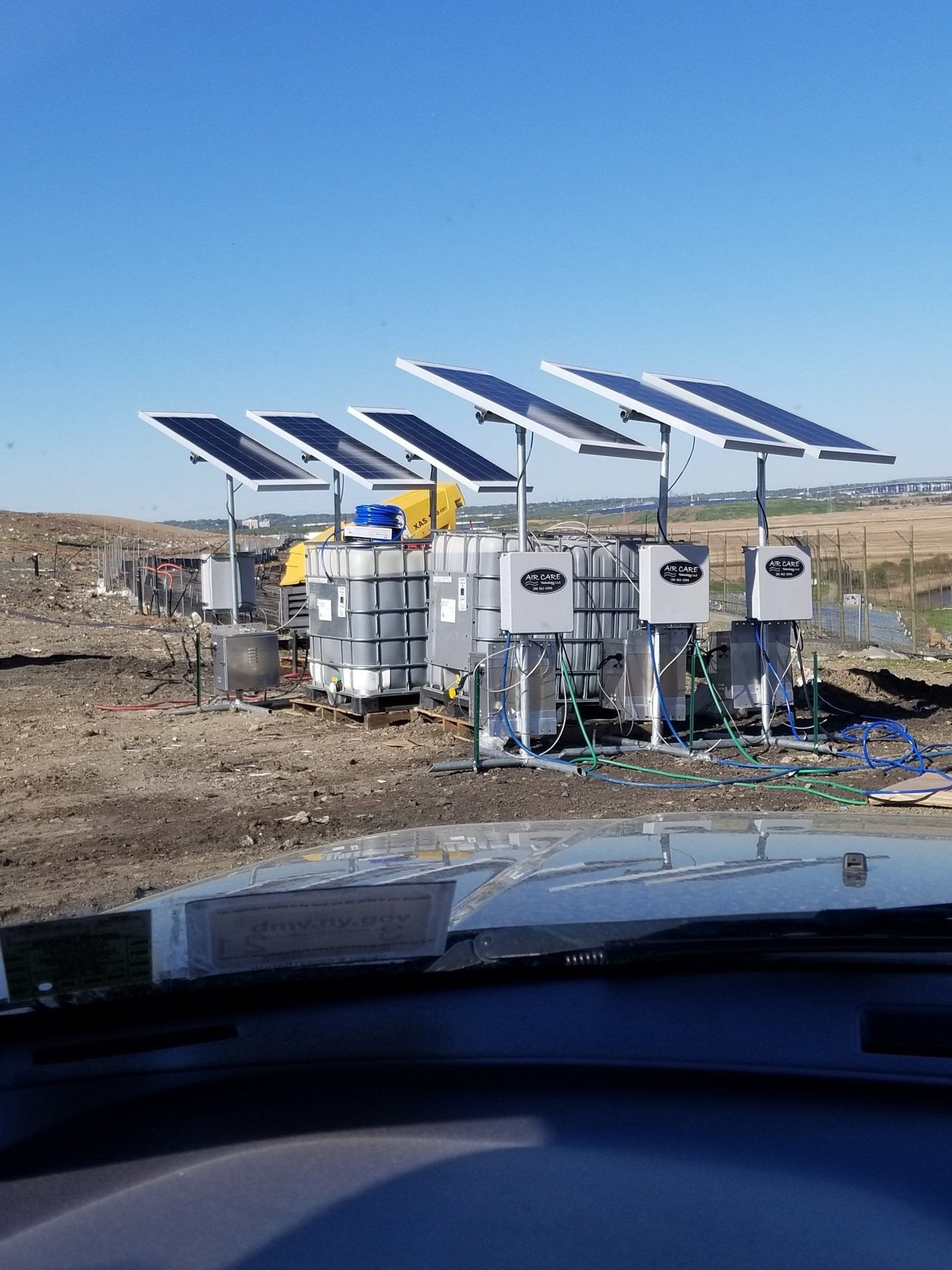 Solar powered Air Care equipment